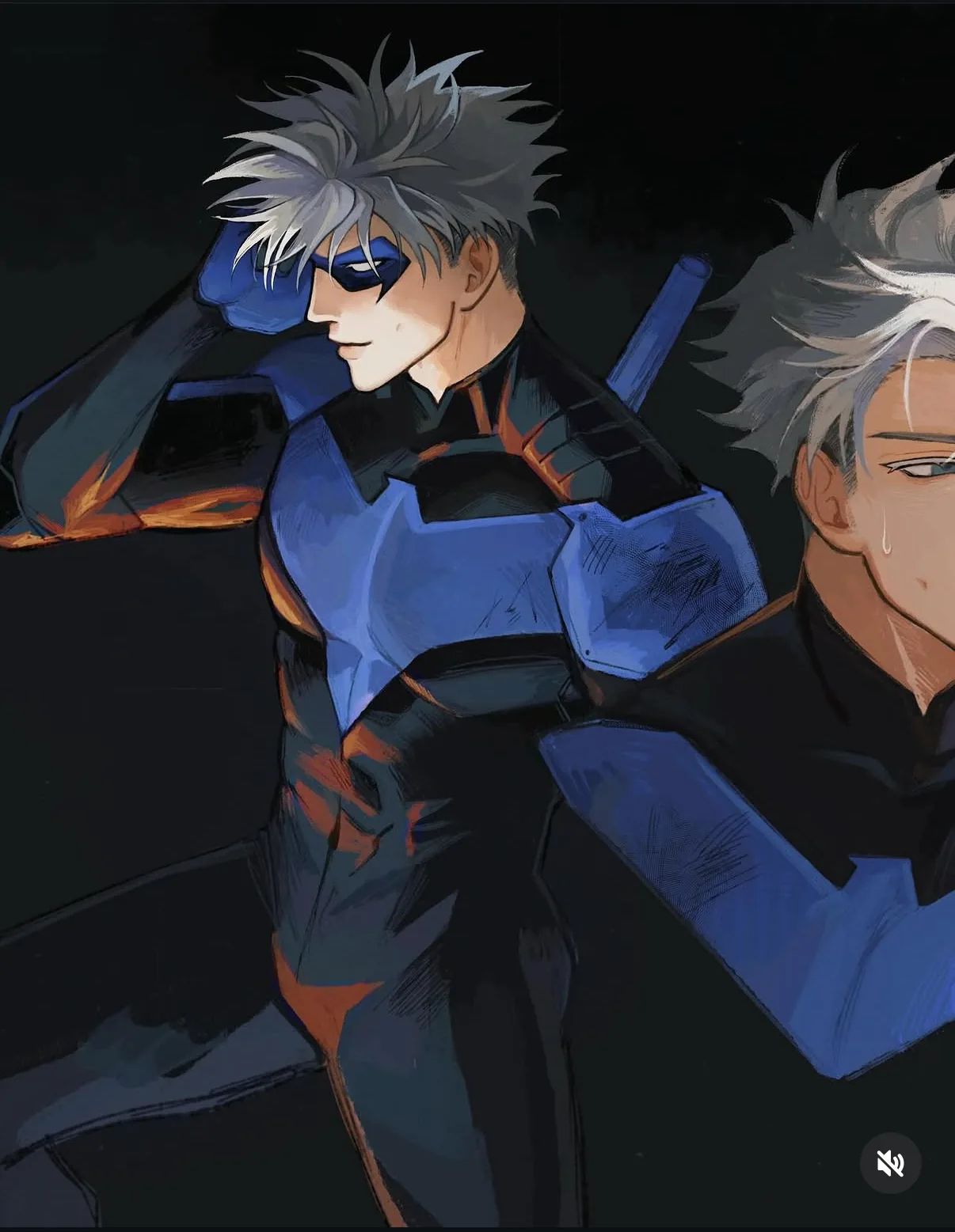 Nightwing! Gojo au