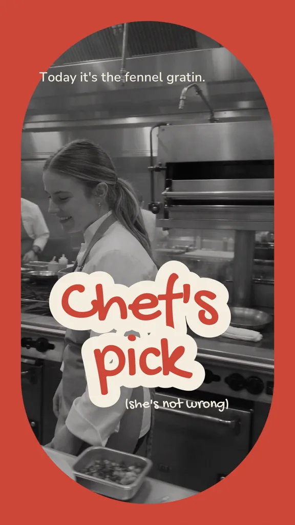 Chef's Pick