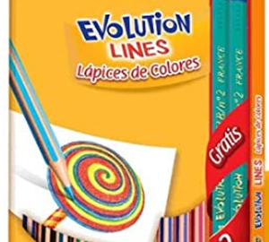 COLORES EVOLUTION LINES 12pz+2 HB BIC