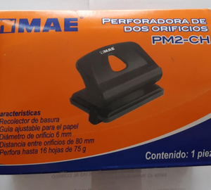 PERFORADORA 2 ORIFICIOS PM2-CH MAE