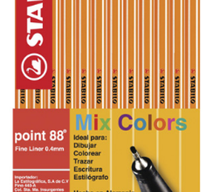 BLIST. C/12 MIX COLORS POINT 88