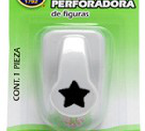 PERFORADORA DE FOMY ESTRELLA MEDIANO BARRILITO PF019M