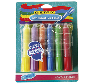 CRAYON DE SEDA 6pz DIETRIX