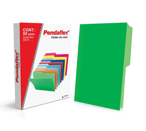 FOLDER VERDE PENDAFLEX C/50 T/O