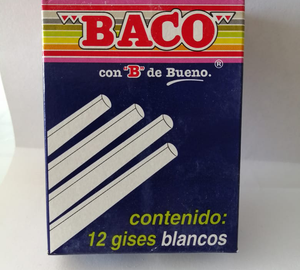 GIS BLANCO 12pz BACO