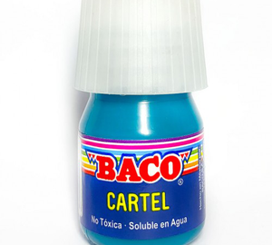 PINTURA CARTEL AZUL TURQUEZA 20ml BACO