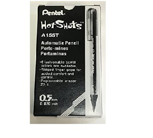 LAPICERO 0.5mm NEGRO HOTSHOTS  PENTEL