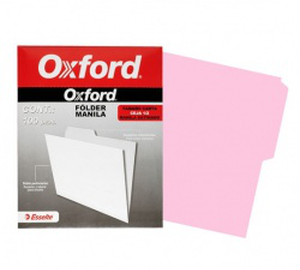 FOLDER CARTA OXFORD ROSA