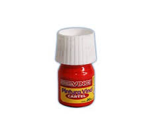 PINTURA CARTEL ROJO 25ml VINCI