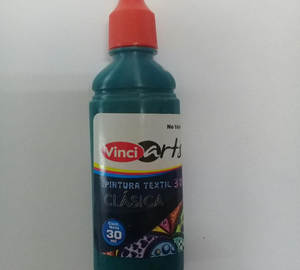 PINTURA TEXTIL VERDE OBSCURO 30ml VINCI