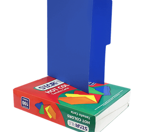 FOLDER OFICIO AZUL BITONO 25pz STARFILE