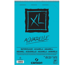 BLOCK PAPEL ACUARELAS 30.5cmX45.7cm CANSON