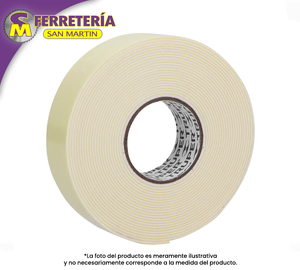 CINTA DE DOBLE CARA 1" X 10M 11728(TRUPER)