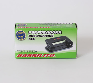 PERFORADORA 2 ORIFICIOS BARRILITO 820