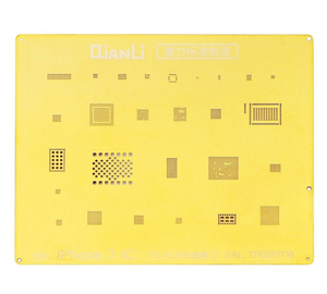 ESTENCIL QIANLI 3D GOLD IC IPHONE 7