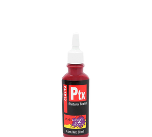 PINTURA TEXTIL COLOR VINO 30ML