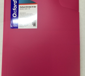 FOLDER DE PLASTICO OXFORD