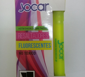 MARCADOR FLUORESCENTE AMARILLO JOCAR