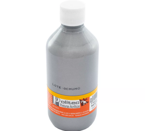 PINTURA ACRILICA 701 PLATA 250 ml RODIN