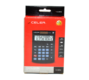 CALCULADORA SEMI ESCRITORIO 12 DIG CELER CLS-M12