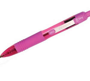 BOLIGRAFO Z-GRIP MEDIANO ROSA ZEBRA