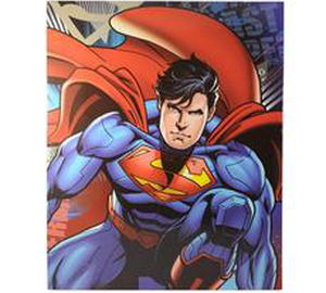 FOLDER DECORADO SUPERMAN CLASICO