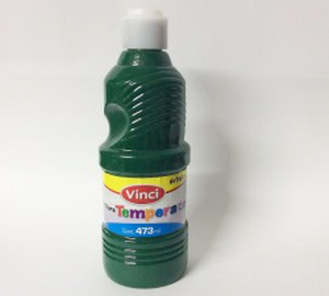 PINTURA TEMPERA VERDE 473ml VINCI