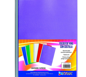 FOLDER COSTILLA CARTA MORADO KYMA