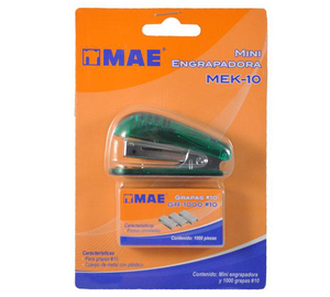 MINI ENGRAPADORA CON GRAPAS NO. 10 MEK-10 MAE