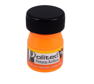 PINTURA ACRILICA 803 NARANJA FLUORESCENTE L-800 20ml RODIN