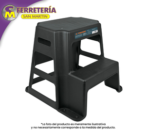 TABURETE  2 ESCALONES 10499(TRUPER)