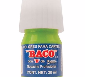 PINTURA CARTEL VERDE VERONES 20ml BACO