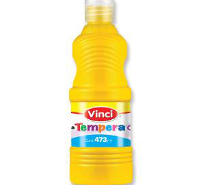 PINTURA TEMPERA AMARILLO 473ml VINCI