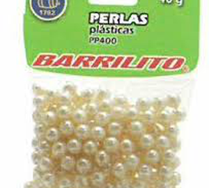 PERLAS PLASTICAS 40gr PP400 BARRILITO