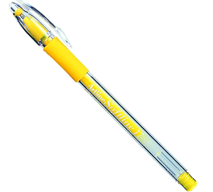 BOLIGRAFO GEL 0.7 CON GRIP AMARILLO FLUORESCENTE ARTLINE