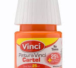 PINTURA CARTEL AMARILLO OBSCURO 25ml VINCI