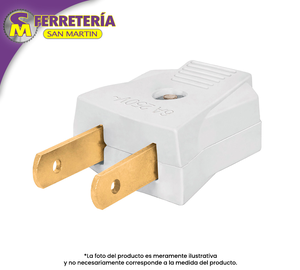 CLAVIJA PLANA C/2PZA 46209(VOLTECK)