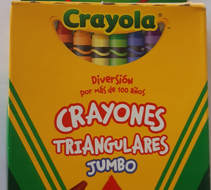 CRAYON TRIANGULAR JUMBO 24pz CRAYOLA