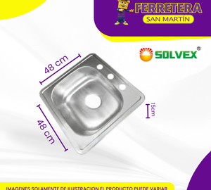 TARJA SENCILLA  48X48CM ST-4848 SOLVEX