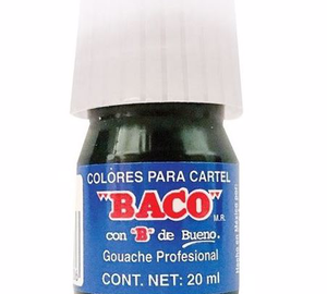 PINTURA CARTEL NEGRO BUJIA 20ml BACO