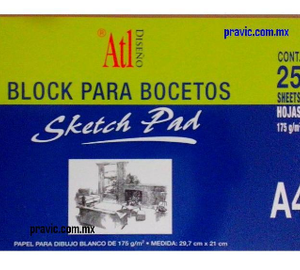 BLOCK DIBUJO A4 P/BOCETO