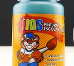 PINTURA ESCOLAR KIDS 59ML AZUL TURQUESA SAYER