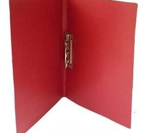 FOLDER C/PALANCA T/C ROJO ESTRIADO