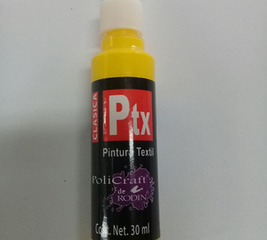 PINTURA TEXTIL 30ml AMARILLO MEDIO RODIN