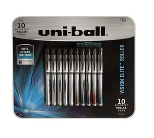 BOLIGRAFO 0.5mm VISION ELITE UNI-BALL NEGRO BEROL