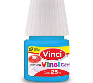 PINTURA CARTEL AZUL PASTEL 25ml VINCI