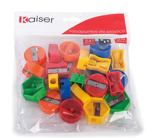 SACAPUNTAS  PLASTICO KAISER  25