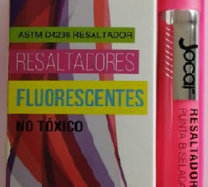 MARCATEXTOS FLUORESCENTE ROSA JOCAR