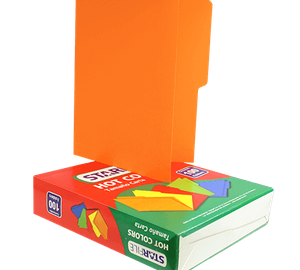 FOLDER CARTA NARANJA STARFILE