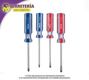 DESARMADOR 4 PZA 20212(PRETUL)